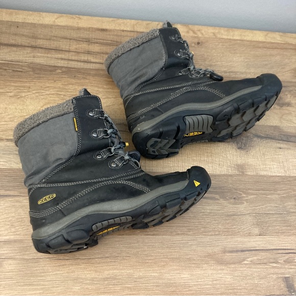 Keen Youth Big Kids Basin Waterproof Insulated Winter Snow Boots - Picture 4 of 8